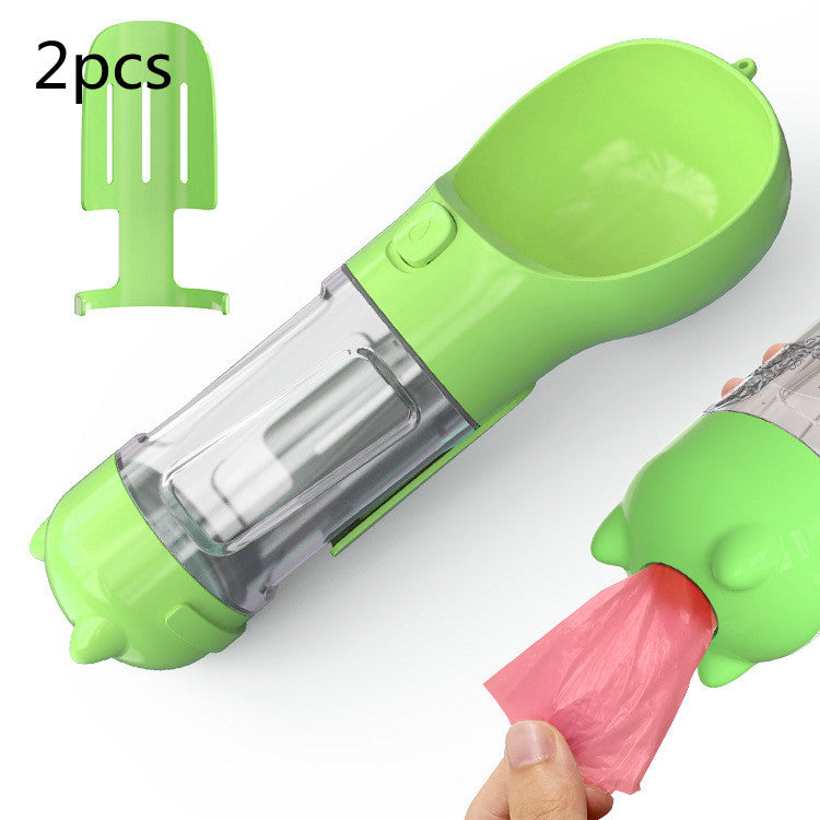 Pet Water Bottle with Bowl - Pet feeder bowl