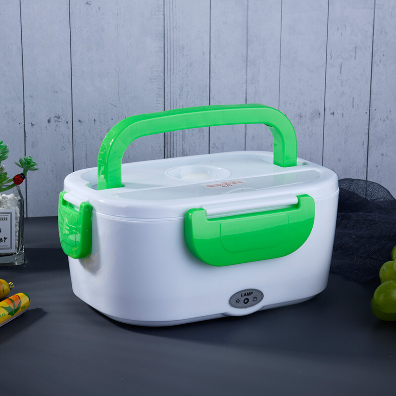 2-in-1 Electric Heating Lunch Box – Portable Food Warmer for Car & Home, Leak-Proof Bento Box