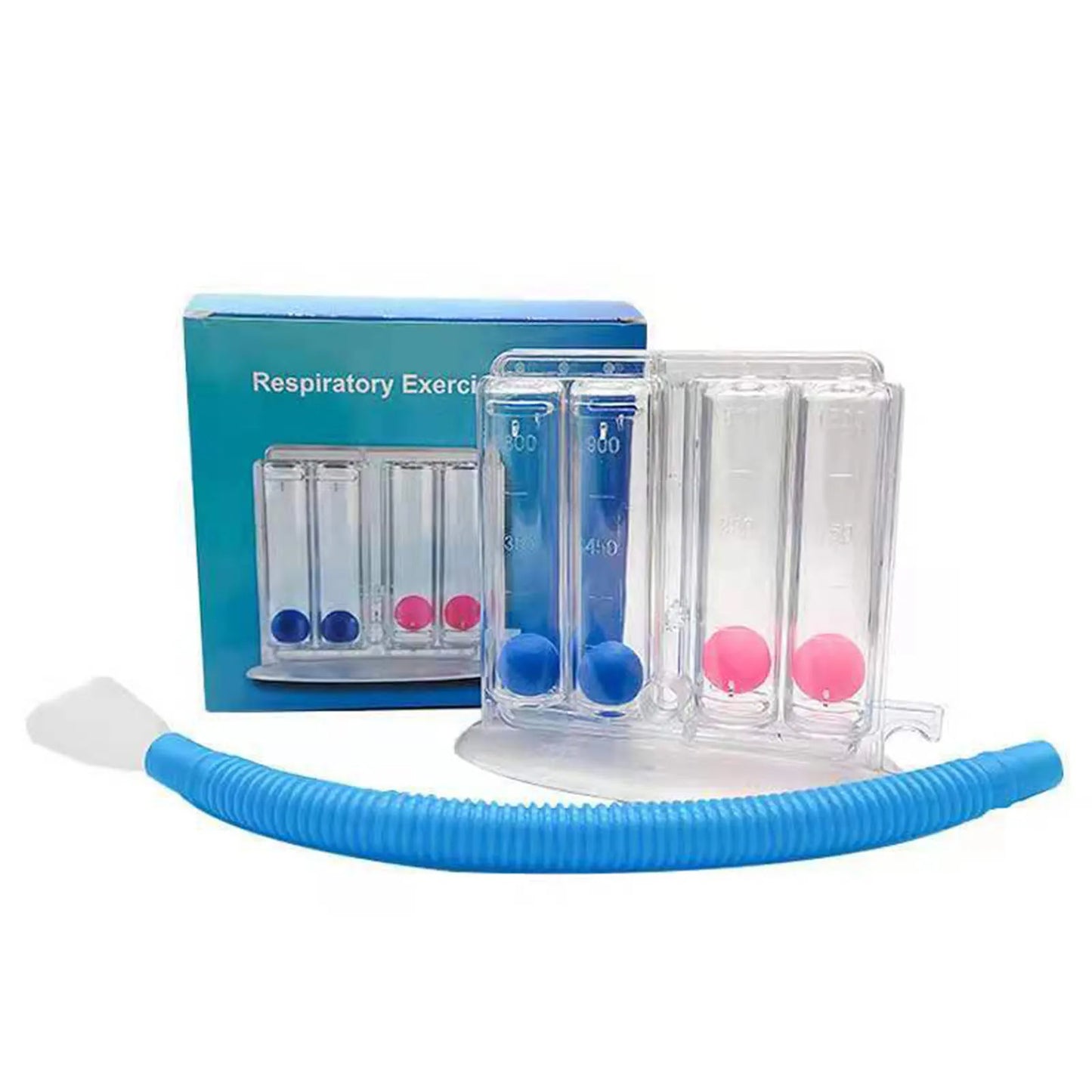 3-Ball Lung Capacity Exerciser – Deep Breathing Respiratory Trainer for Lung Health & Recovery