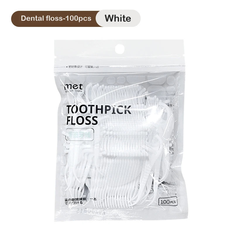 Dental Floss Dispenser – Hygienic, Refillable Floss Holder with Cutter for Home, Travel & Bathroom Use