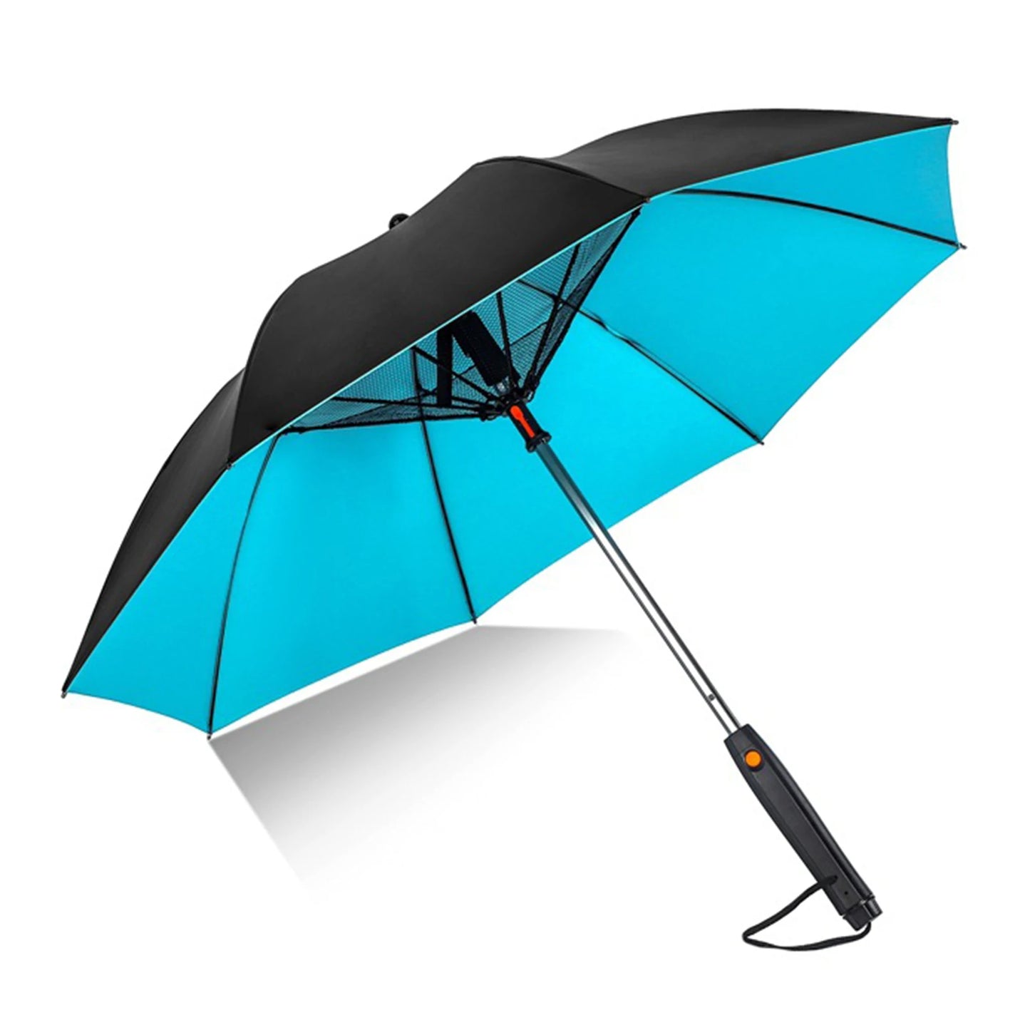Portable Umbrella with Fan & Misting – Cooling Sun Shade for Outdoor Travel & Summer Heat