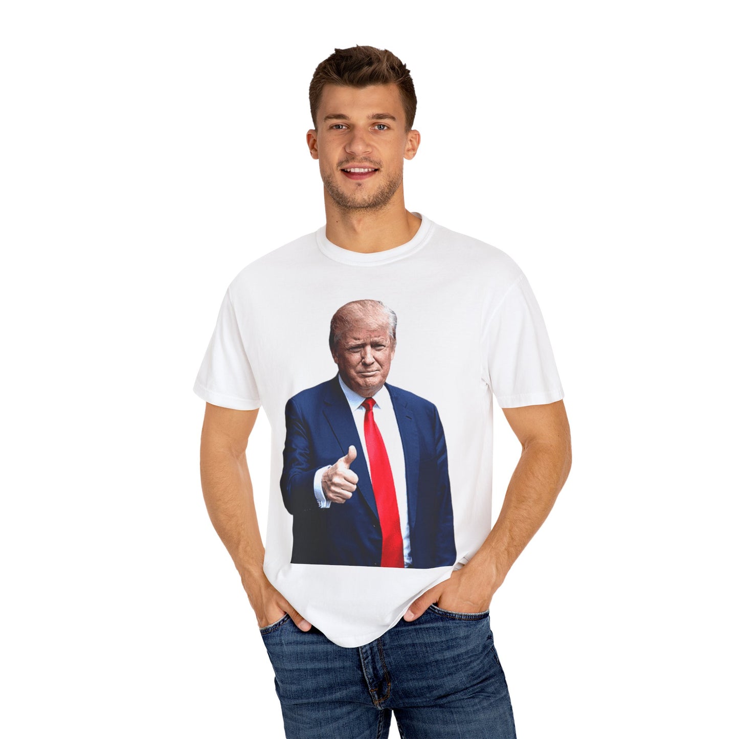 Donald j TrumpUnisex Garment-Dyed T-shirt - Election 2024