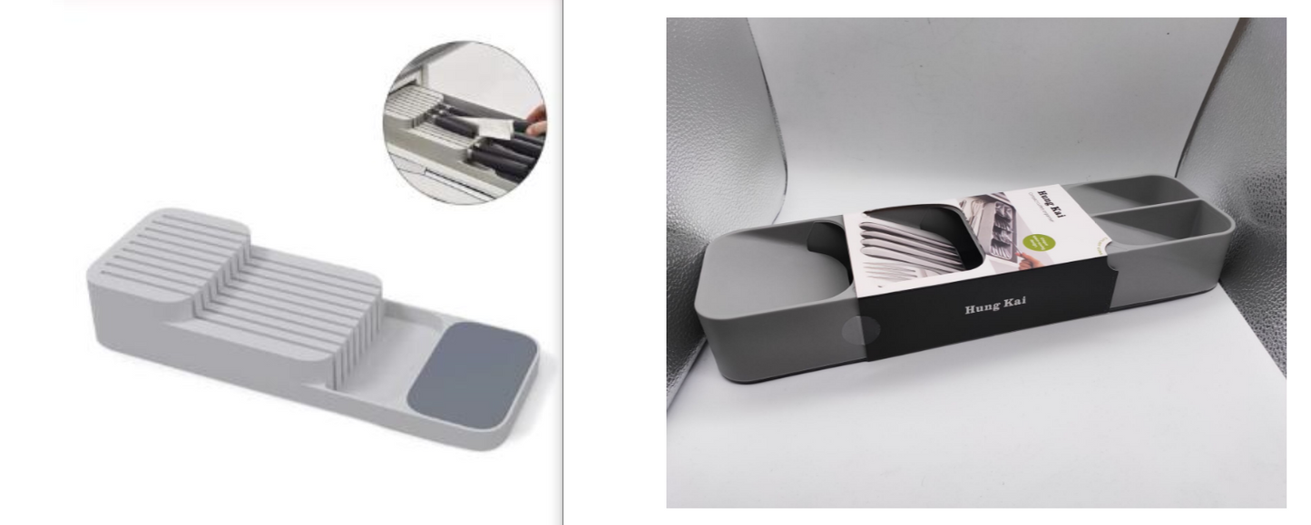 Drawer Storage Box, Easy to use for daily work, storing different cutlery