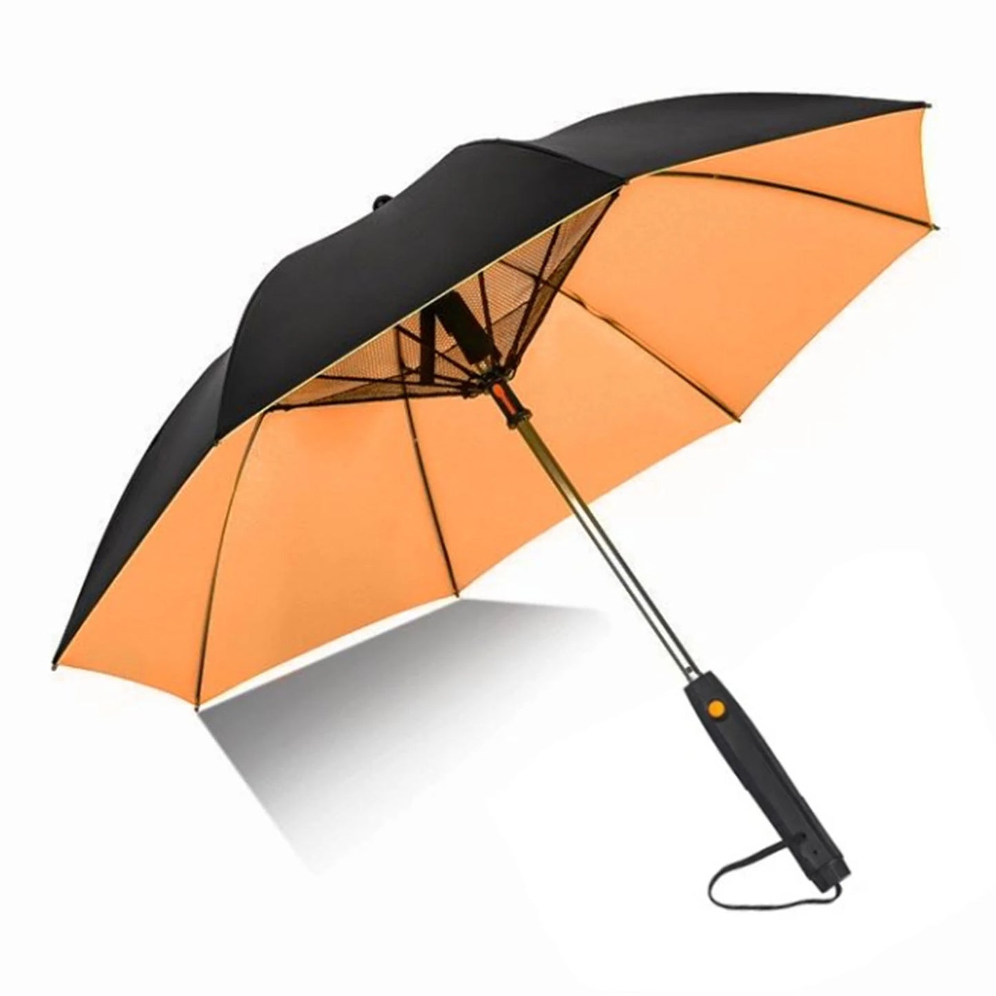 Portable Umbrella with Fan & Misting – Cooling Sun Shade for Outdoor Travel & Summer Heat