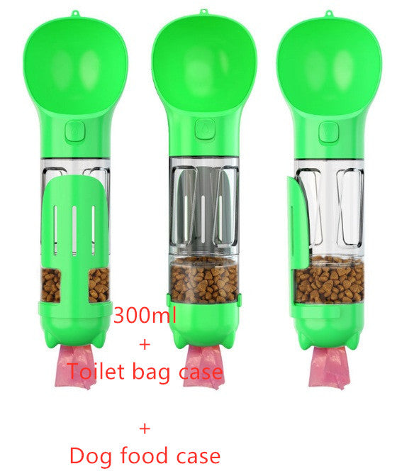 Pet Water Bottle with Bowl - Pet feeder bowl