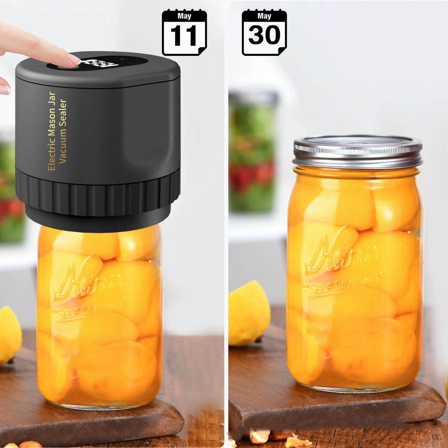 Vacuum Jar Sealer - Food Storage Vacuum Sealer - Jar Sealer