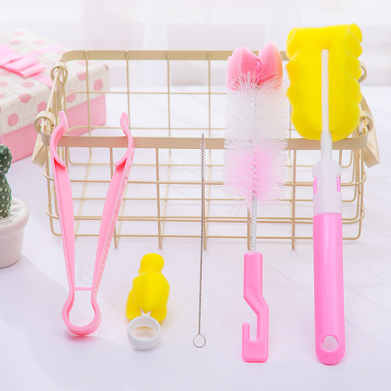 Bottle brush set, Milk bottle brush seven-piece suit