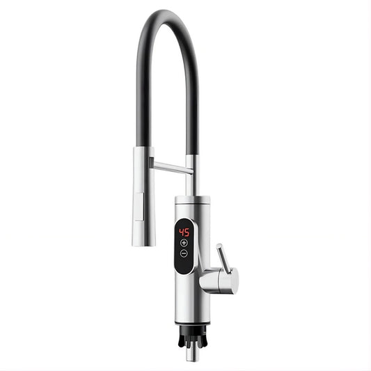Instant Electric Water Heater Kitchen Faucet, Tankless Hot Water Tap
