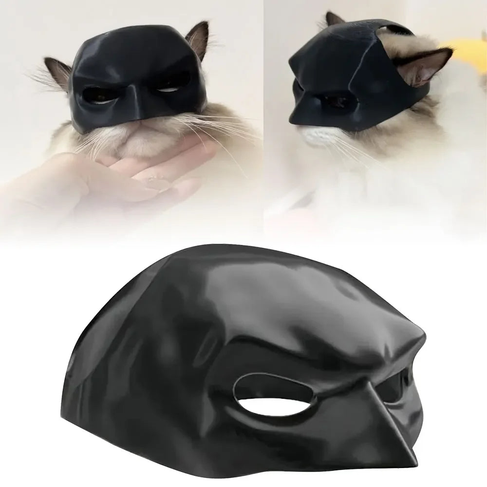 Cat Bat Mask for Kids & Adults – Halloween Costume Accessory, Soft & Lightweight Cosplay Party Mask