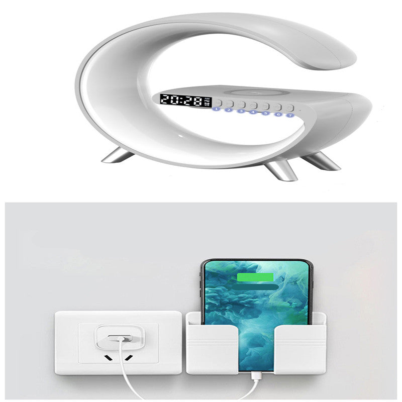 G Shaped LED Lamp Bluetooth Speaker