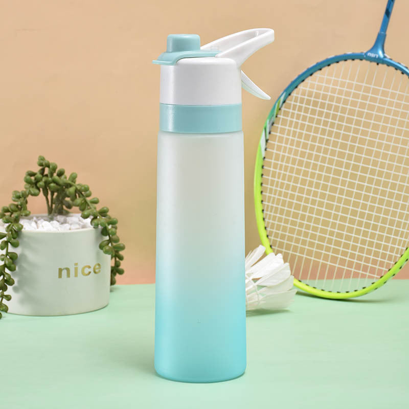 Spray Water Bottle For Girls Outdoor Sport Fitness Water Cup Large Capacity Spray