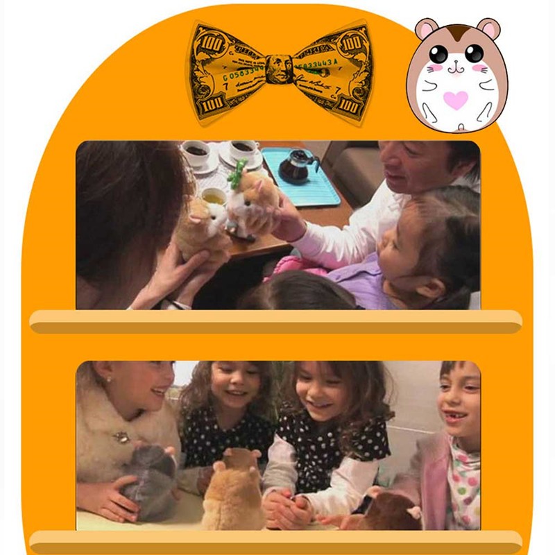 15CM Little Talking Hamster Toy, Children toys