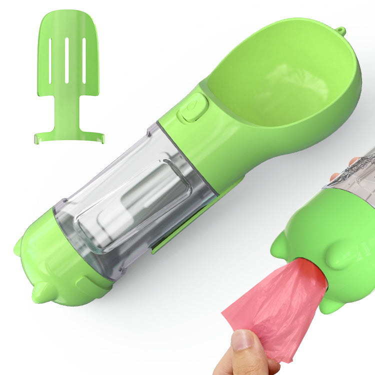 Pet Water Bottle with Bowl - Pet feeder bowl