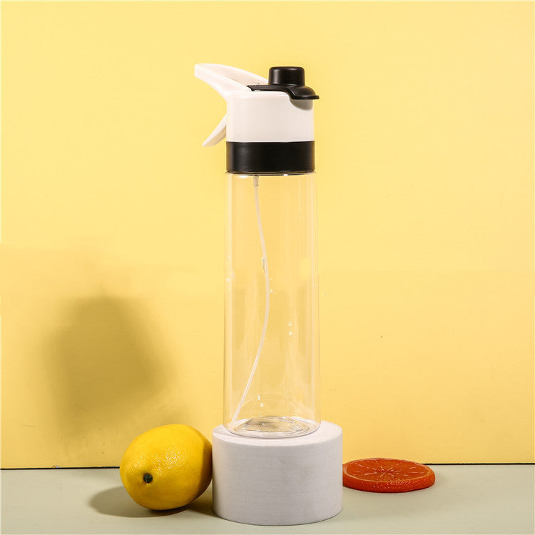 Spray Water Bottle For Girls Outdoor Sport Fitness Water Cup Large Capacity Spray