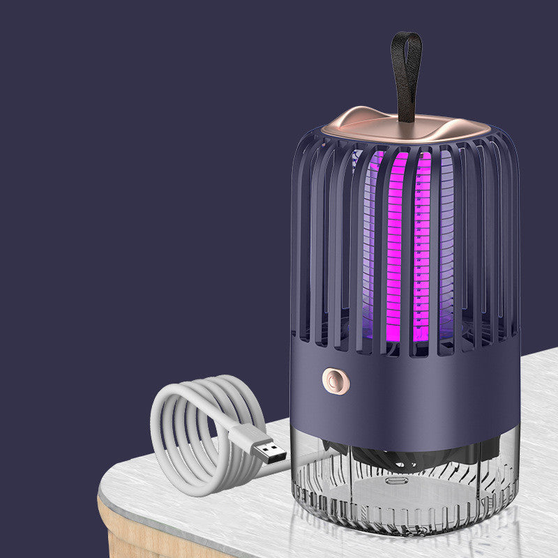 Silent Electric Mosquito Killer Lamp – UV Light Bug Zapper Trap for Home Bedroom Indoor Use