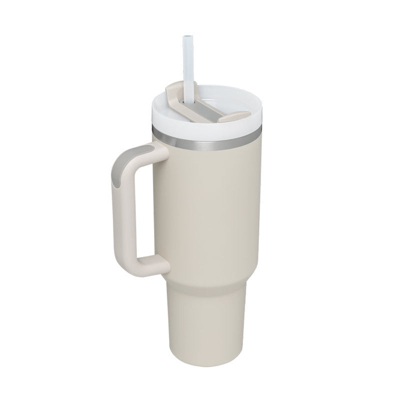 Spill Proof Vacuum Coffee Cup - Tumbler With Lid Tapered Mug - Mug Suitable For Car Gym Office Travel