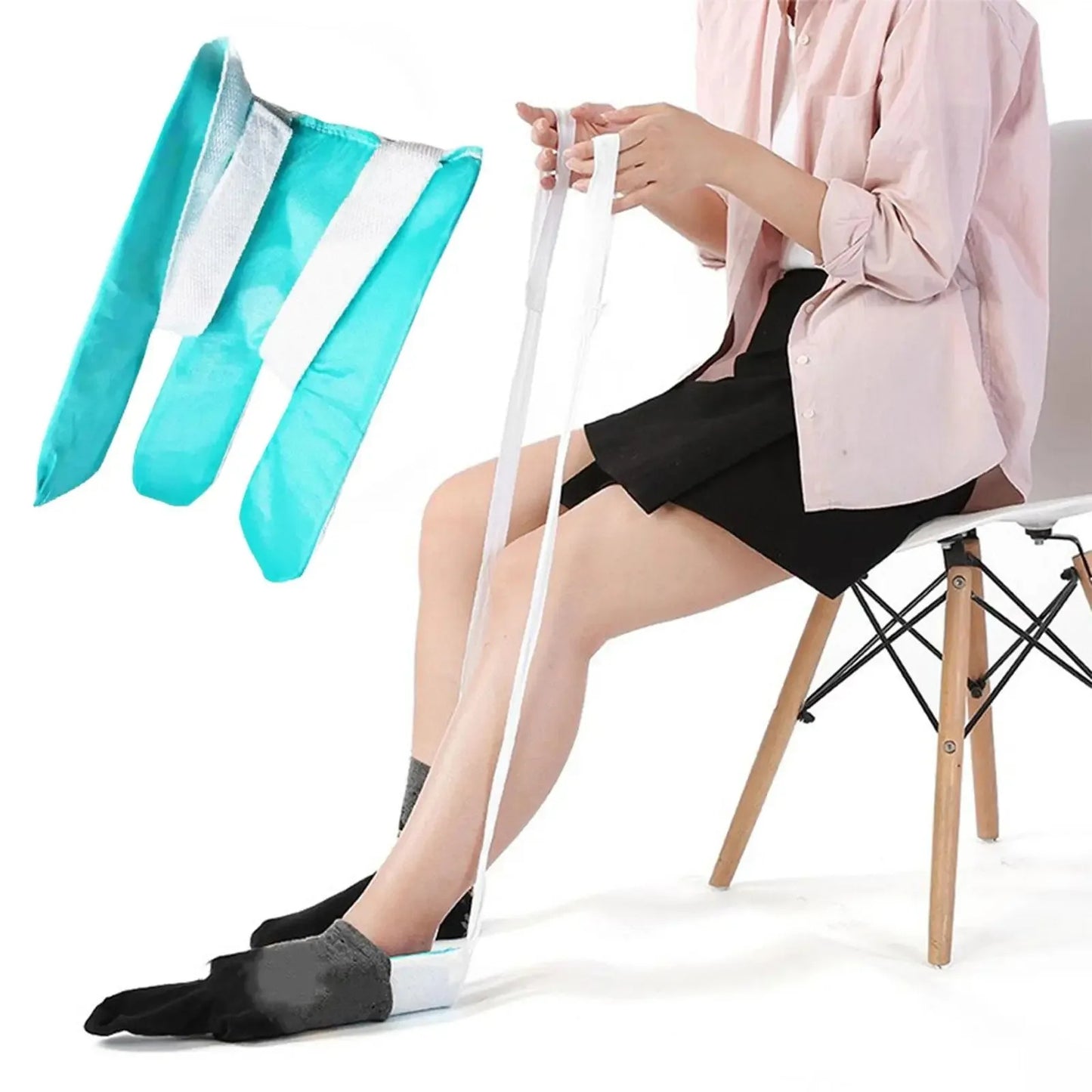 Sock Helper Aid Tool for Seniors, Disabled, Elderly – Easy Sock Slider Puller for Arthritis Mobility
