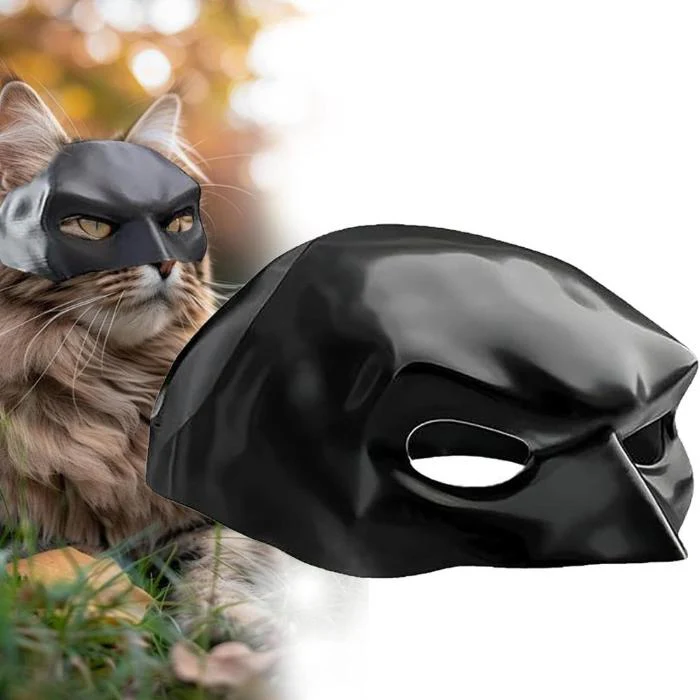 Cat Bat Mask for Kids & Adults – Halloween Costume Accessory, Soft & Lightweight Cosplay Party Mask