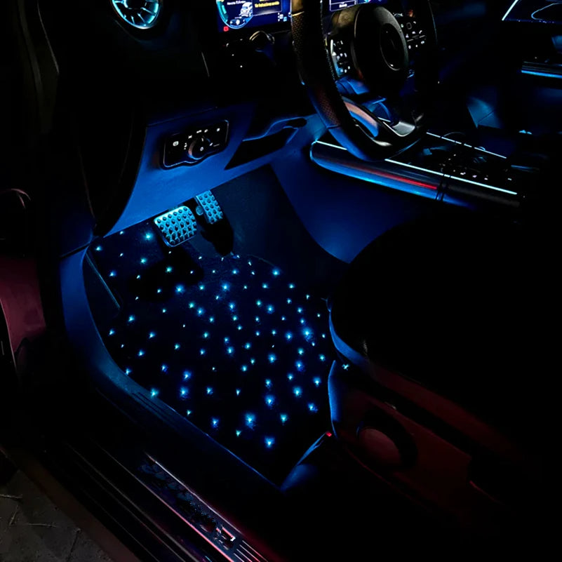 Starlight Car Mats - Universal Fit, Waterproof, Anti-Slip, Luxury Diamond Design for All Vehicles
