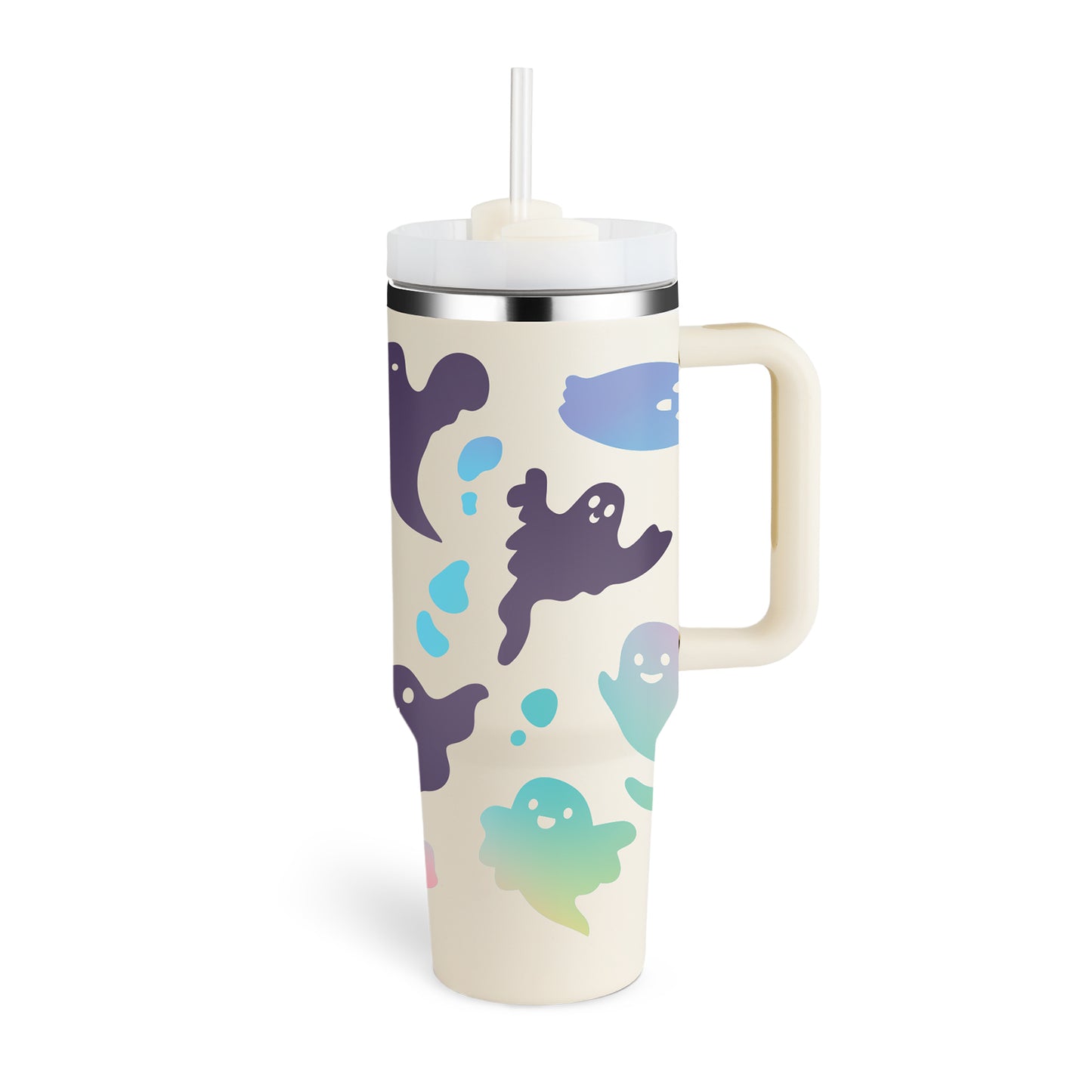 Spill Proof Vacuum Coffee Cup - Tumbler With Lid Tapered Mug - Mug Suitable For Car Gym Office Travel
