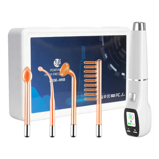 4 in 1 High Frequency Electrotherapy Wand Anti-wrinkle Anti-aging Acne Spot Removal