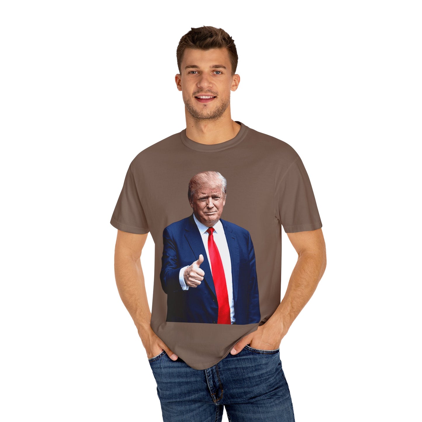 Donald j TrumpUnisex Garment-Dyed T-shirt - Election 2024