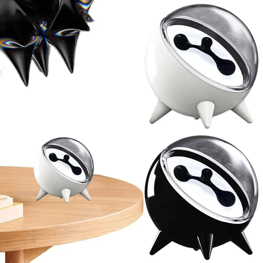 Ferrofluid Music Rhythm Speaker Lamp | Sound Reactive Liquid Display, LED Mood Light Bluetooth Speaker