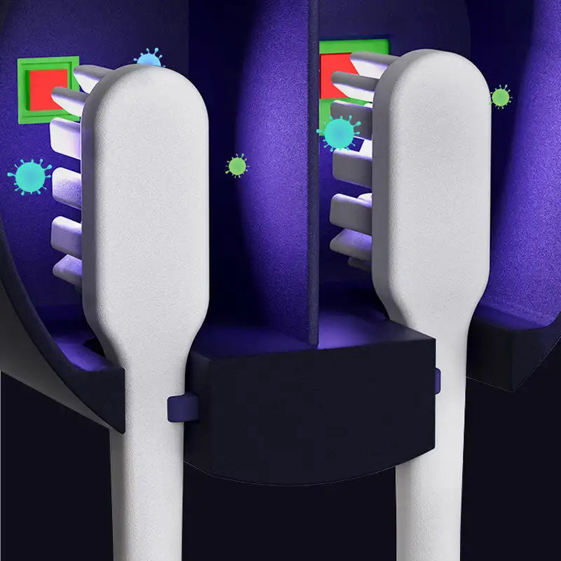 Toothbrush UV Cleaner & Sterilizer – Portable Sanitizer Box for Germ-Free Dental Hygiene
