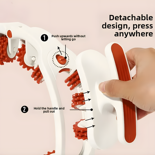 Circular Leg Massage Roller, 360 Degree Muscle Roller for Calves and Thighs