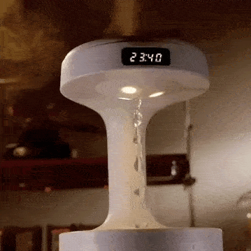 Anti Gravity Water Drop Humidifier – LED Cool Mist Maker for Home Office with Floating Water Effect