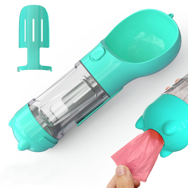 Pet Water Bottle with Bowl - Pet feeder bowl