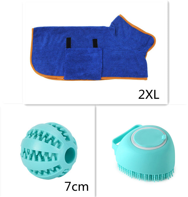 Silicone Dog Bath Brush - Silicone Dog Brush for Bathing - Pet Accessories