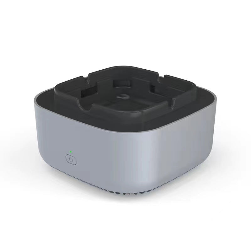 Smoke Removal Air Purifier Ashtray – Portable Anion Automatic Purification Gadget for Car and Home Use
