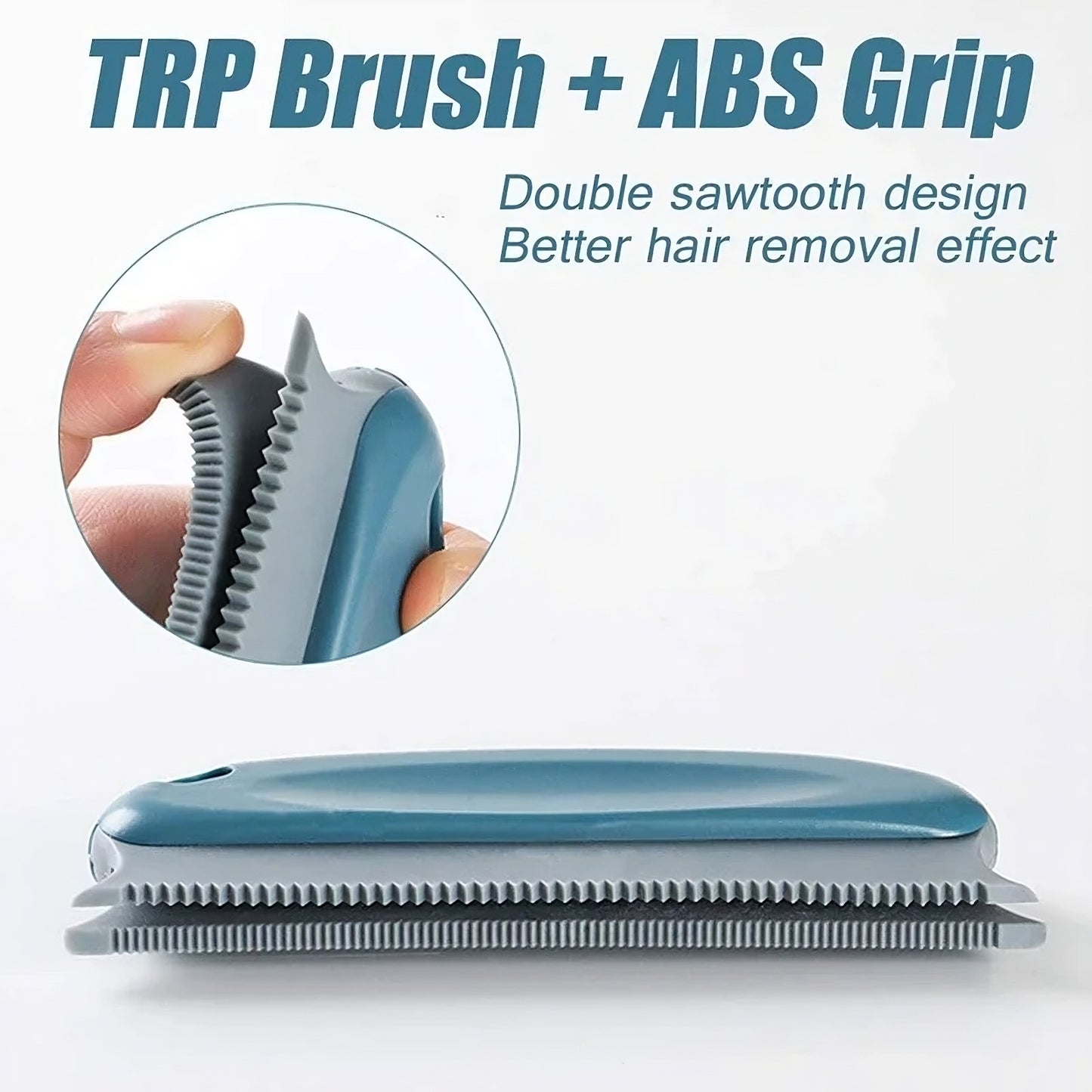 Reusable Pet Hair Remover Roller – Effective Lint Remover for Dogs & Cats on Furniture, Clothes, Carpet & Car Seats