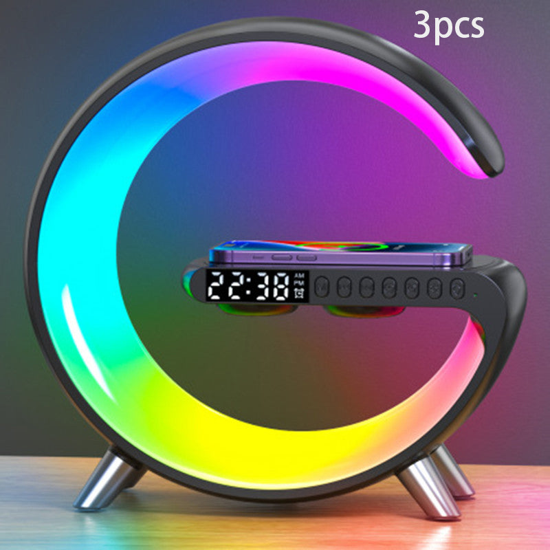 G Shaped LED Lamp Bluetooth Speaker