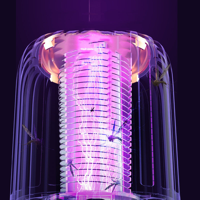 Silent Electric Mosquito Killer Lamp – UV Light Bug Zapper Trap for Home Bedroom Indoor Use