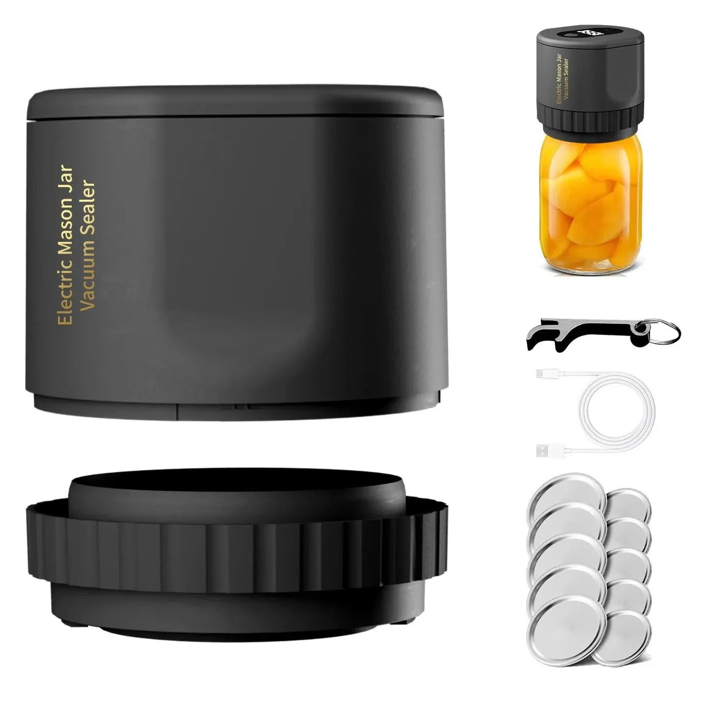 Vacuum Jar Sealer - Food Storage Vacuum Sealer - Jar Sealer