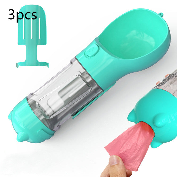 Pet Water Bottle with Bowl - Pet feeder bowl