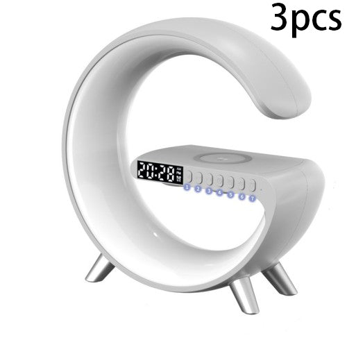 G Shaped LED Lamp Bluetooth Speaker