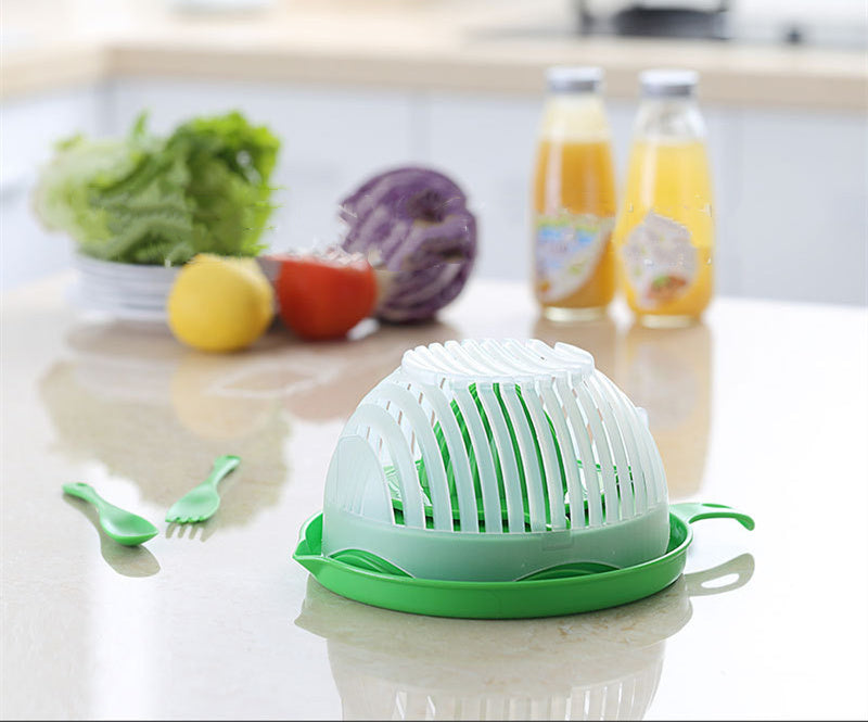 Creative Salad Cutter Fruit and Vegetable Cutter Vegetable Basket