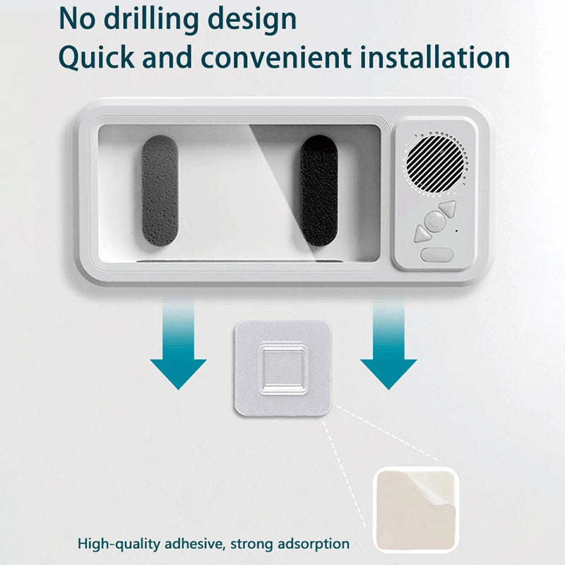 Shower Phone Holder with Speaker – Waterproof Wall Mount Case for Bathroom, Touch Screen & Music