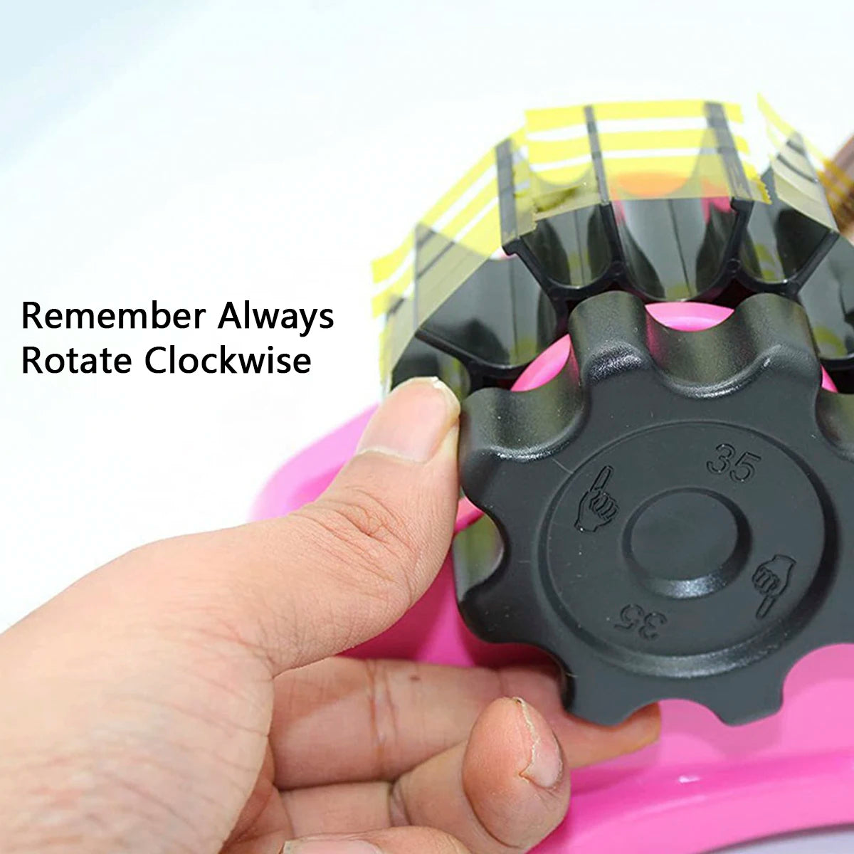 Semi-Automatic Tape Dispenser for Office | Quick Cut, Easy Use, Adjustable Tape Roll Cutter