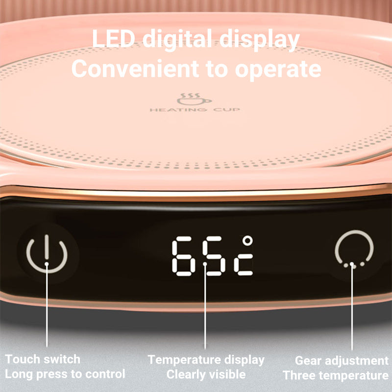 Mug Warmer Warm Coaster Smart Heating Cup Thermal Heating Pad Desktop