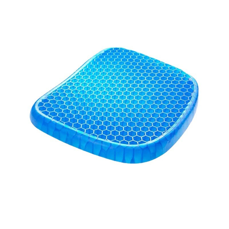 Breathable Honeycomb Gel Car Seat Cushion – Japanese Style Support Pad for Office, Home, Vehicle Use