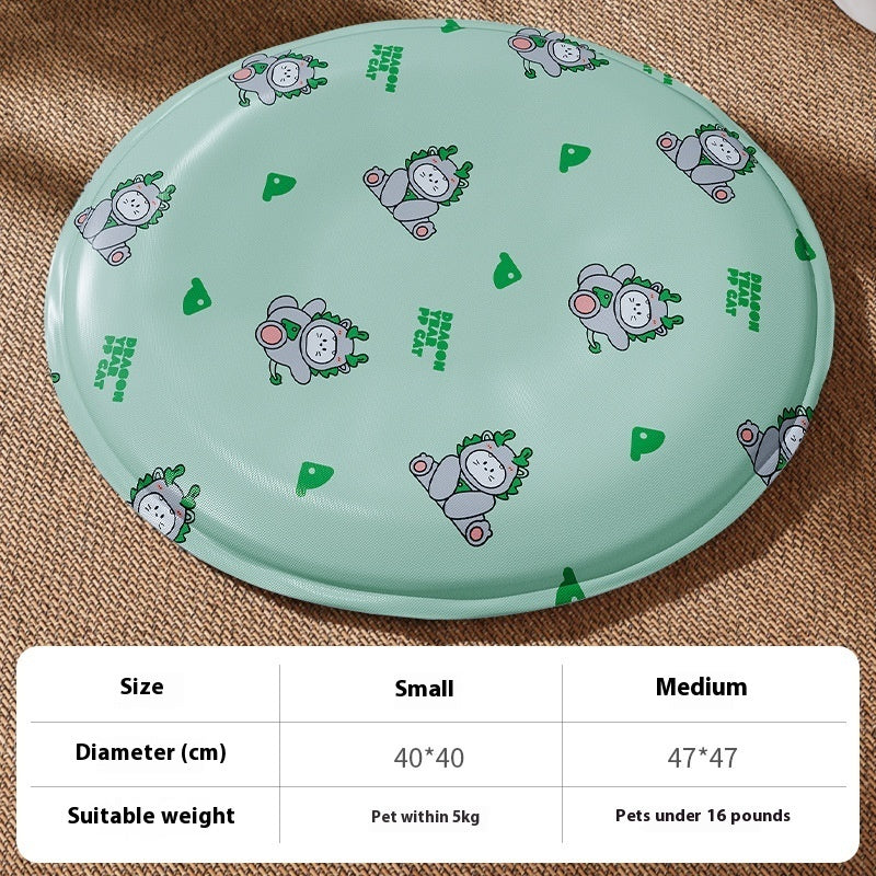 Cooling Gel Dog Ice Pad – Waterproof Pet Mat for Kennel, Crate, Bed, Summer Heat Relief for Dogs