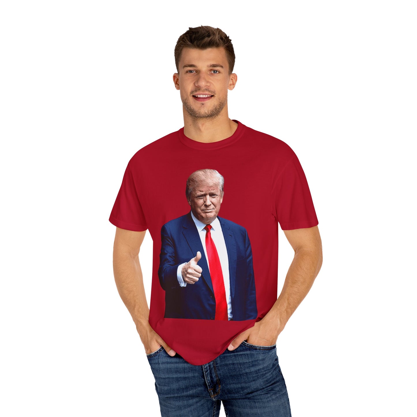 Donald j TrumpUnisex Garment-Dyed T-shirt - Election 2024