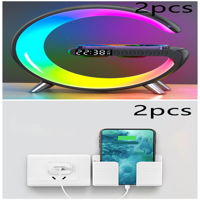 G Shaped LED Lamp Bluetooth Speaker