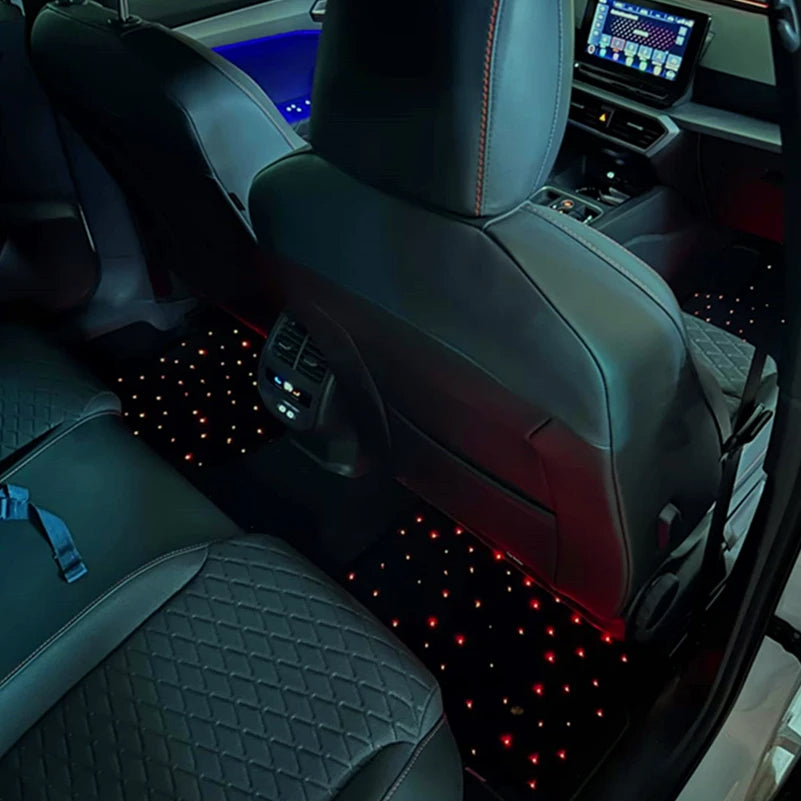 Starlight Car Mats - Universal Fit, Waterproof, Anti-Slip, Luxury Diamond Design for All Vehicles