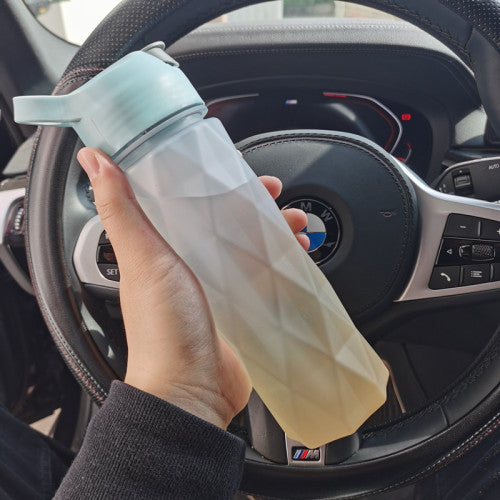 Spray Water Bottle For Girls Outdoor Sport Fitness Water Cup Large Capacity Spray