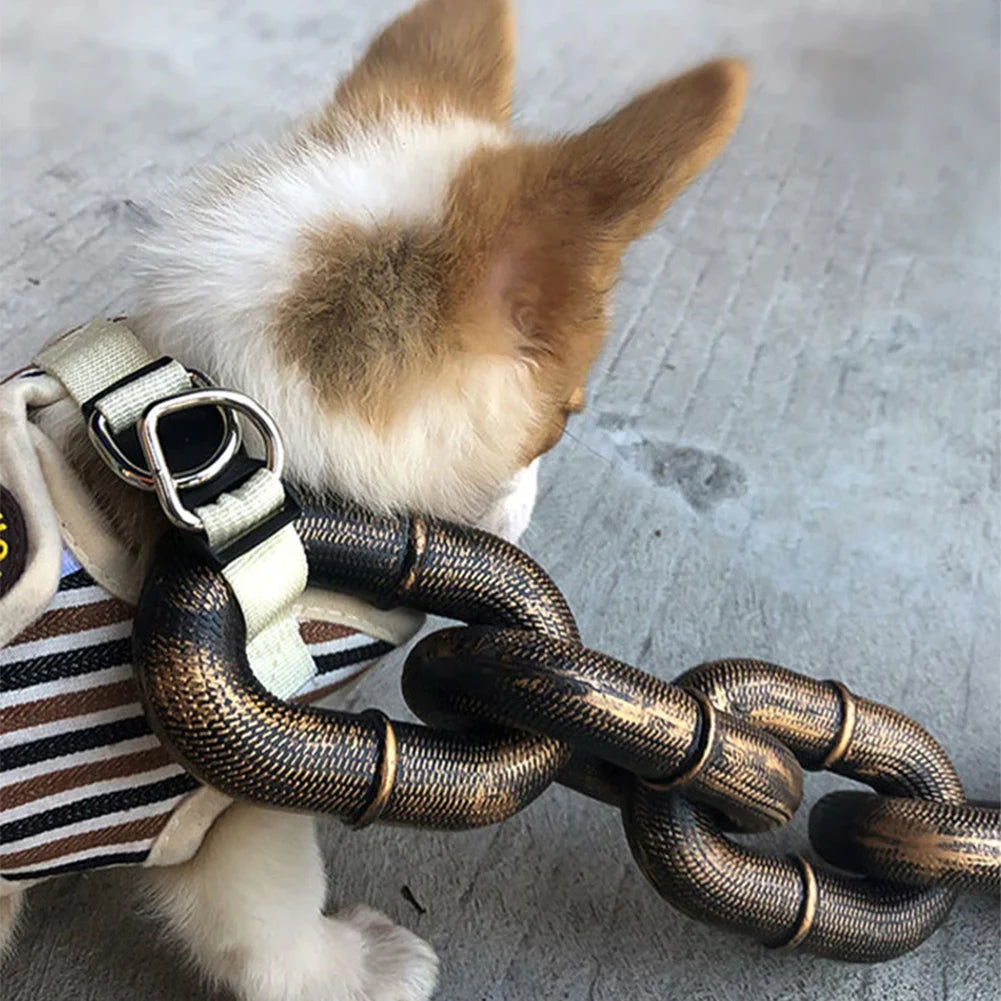 Funny Dog Chain Leash - Iron Funny Chain for your Pet Supplies